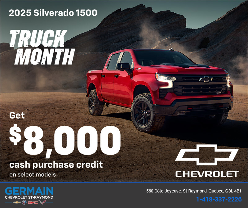 Get the 2025 Chevrolet Silverado 1500