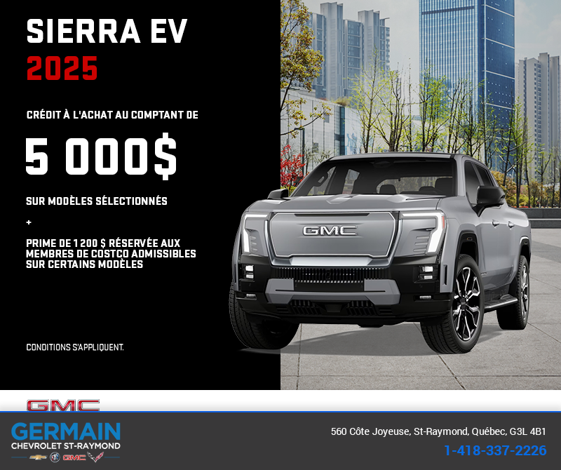 Le GMC Sierra EV 2025
