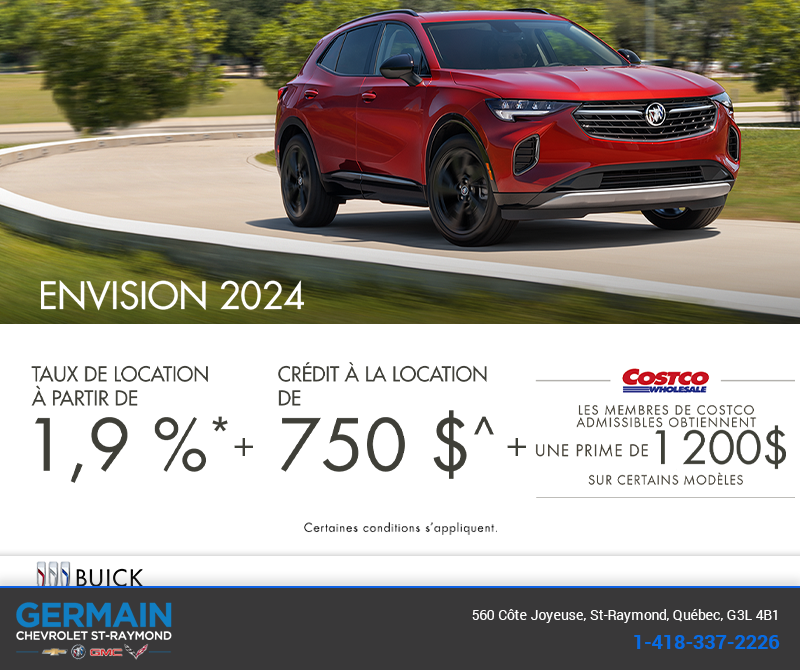 Procurez-vous la Buick Envision 2024