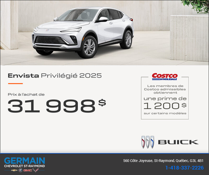 Procurez-vous la Buick Envista 2025