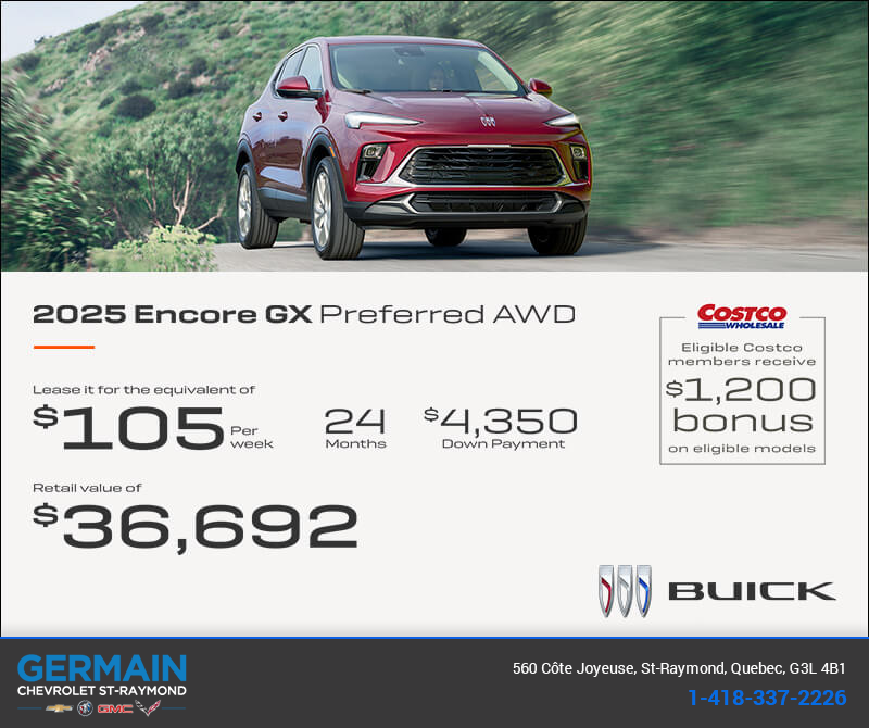 Get the 2025 Buick Encore GX