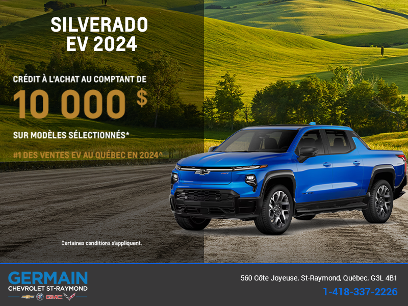 Procurez-vous le Chevrolet Silverado EV 2024