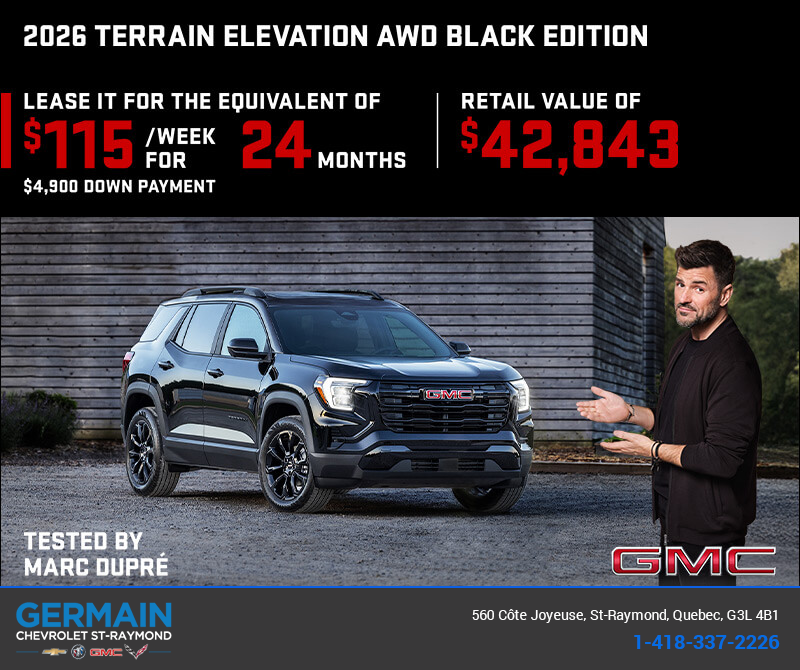 The 2026 GMC Terrain