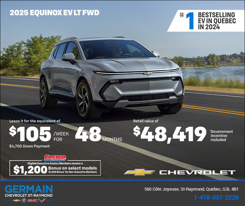 Get the 2025 Chevrolet Equinox EV
