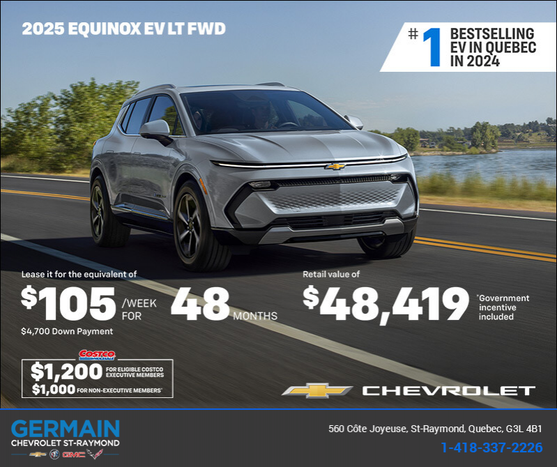 Get the 2025 Chevrolet Equinox EV