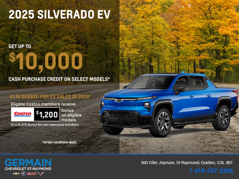 Get the 2025 Chevrolet Silverado EV
