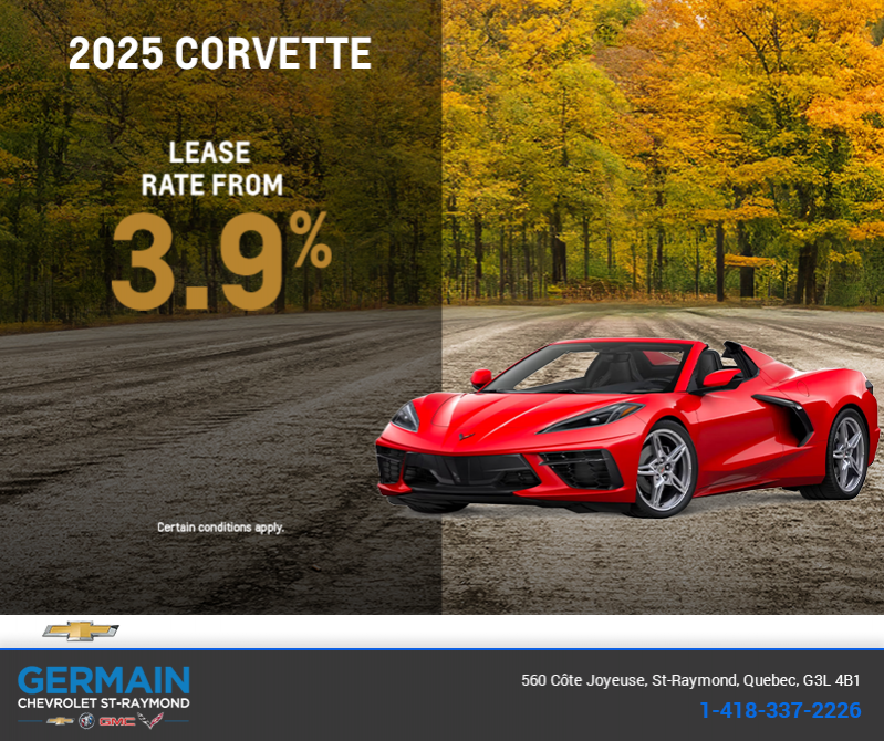 Get the 2025 Chevrolet Corvette
