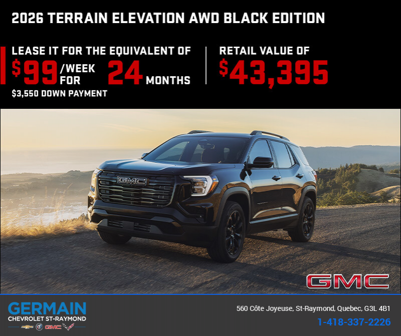 The 2026 GMC Terrain