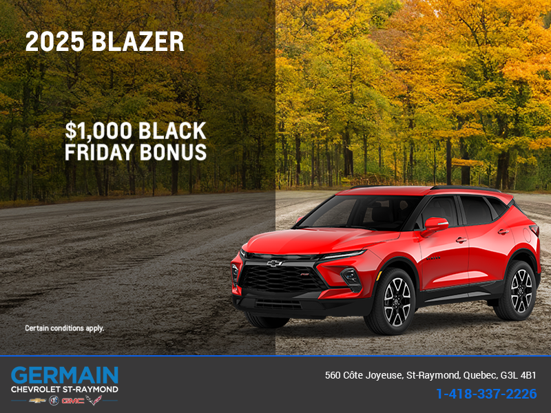 Get the 2025 Chevrolet Blazer