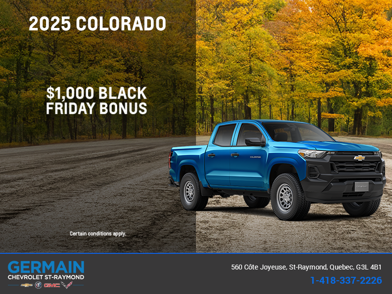 Get the 2025 Chevrolet Colorado