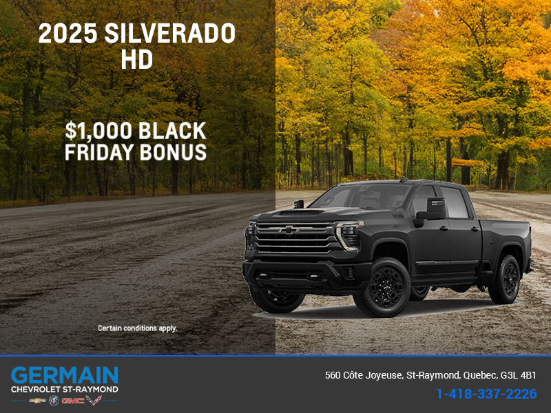 Get the 2025 Chevrolet Silverado HD