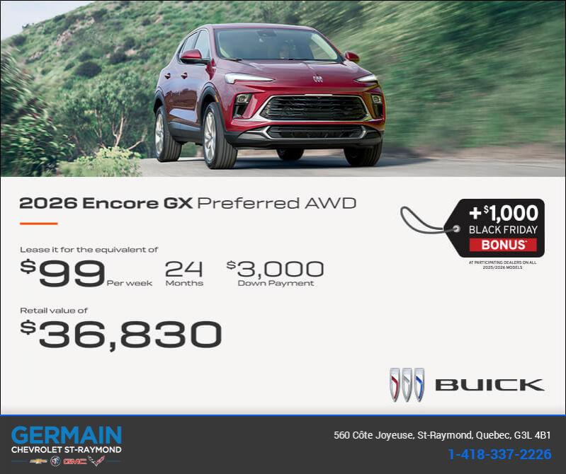 Get the 2026 Buick Encore GX