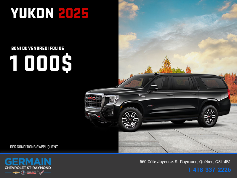 Le GMC Yukon 2025