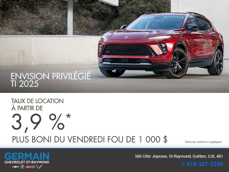 Procurez-vous la Buick Envision 2025