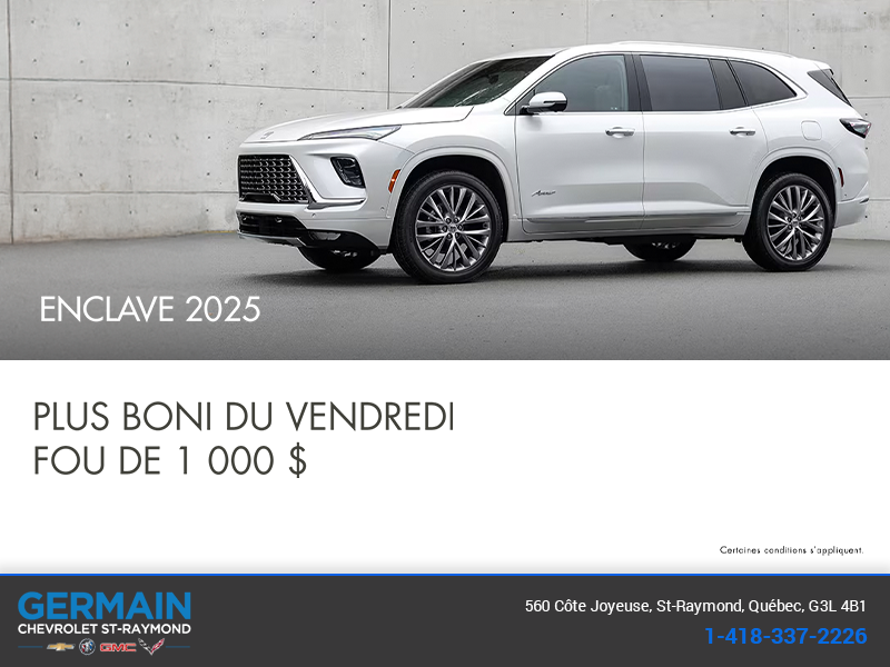 Procurez-vous le Buick Enclave 2025