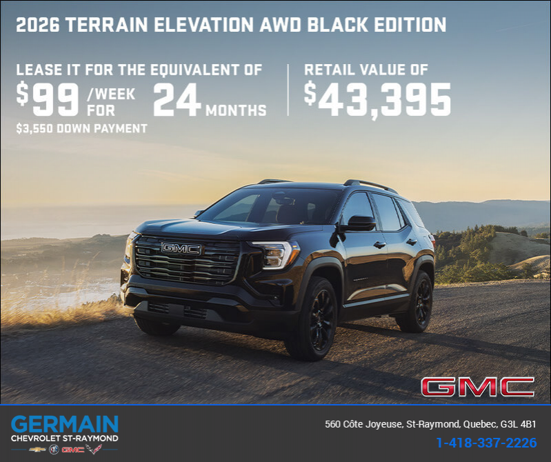 The 2026 GMC Terrain