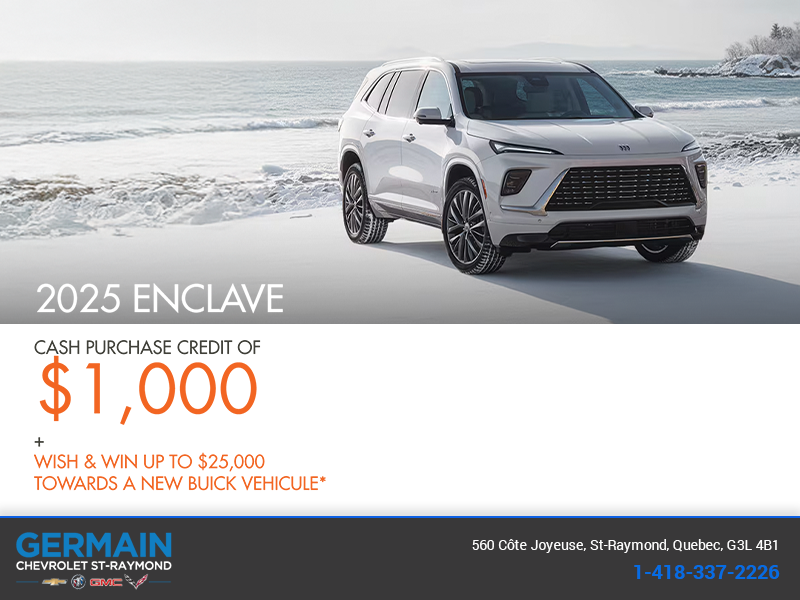 Get the 2025 Buick Enclave