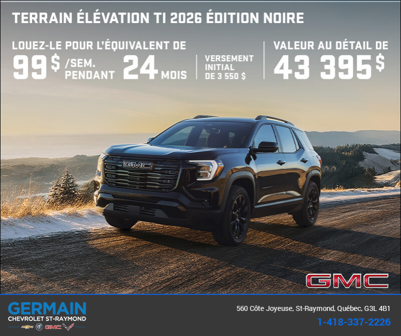 Le GMC Terrain 2026