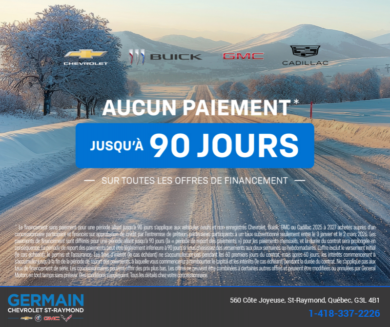 L'événement du mois Chevrolet