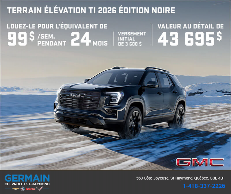 Le GMC Terrain 2026
