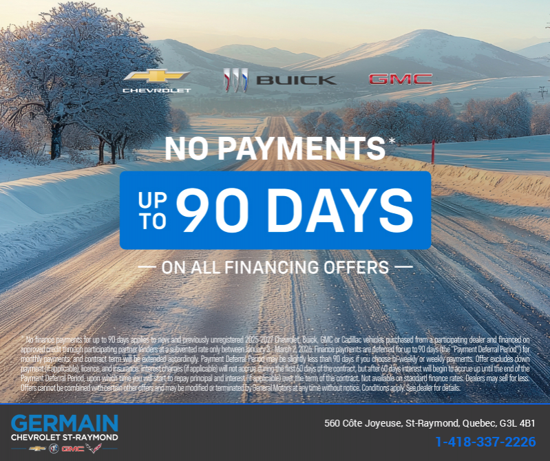 Chevrolet 90 Days Event!