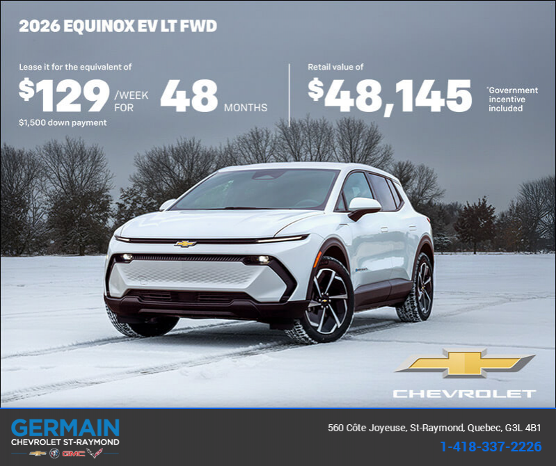 Get the 2026 Chevrolet Equinox EV