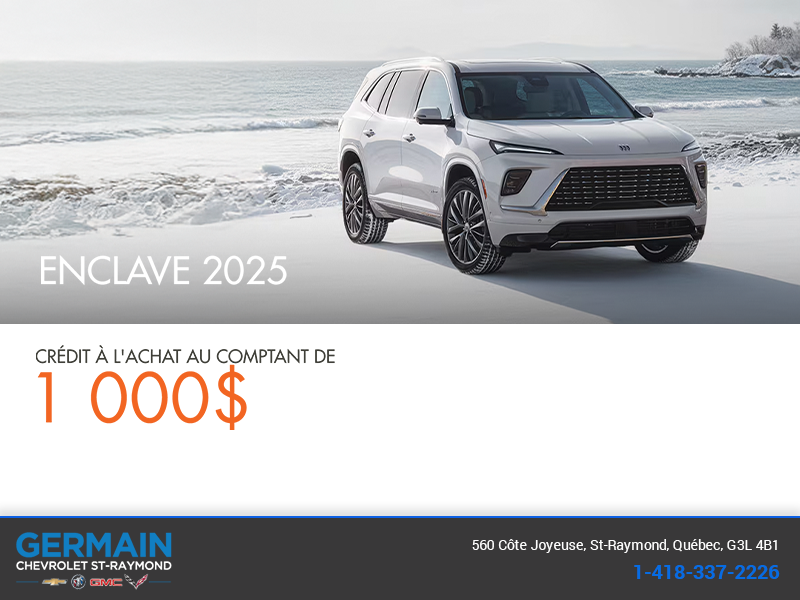 Procurez-vous le Buick Enclave 2025