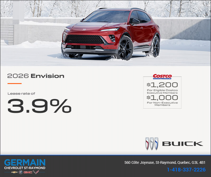 Get the 2026 Buick Envision
