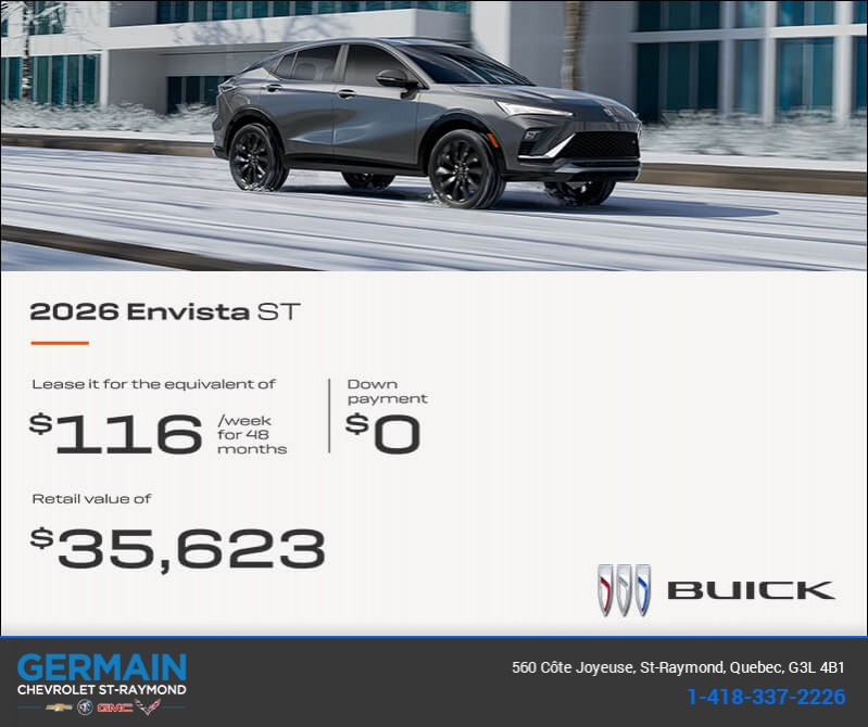 Get the 2026 Buick Envista