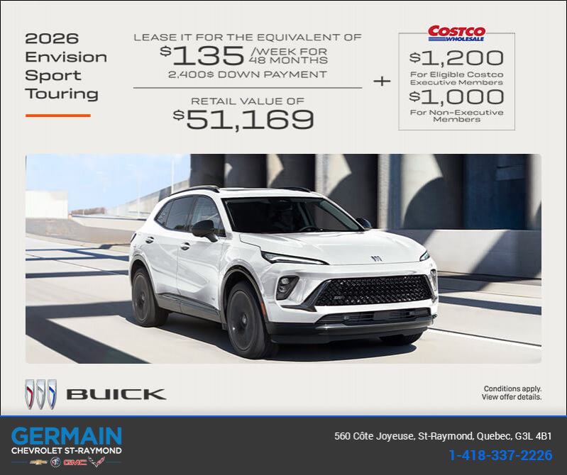 Get the 2026 Buick Envision
