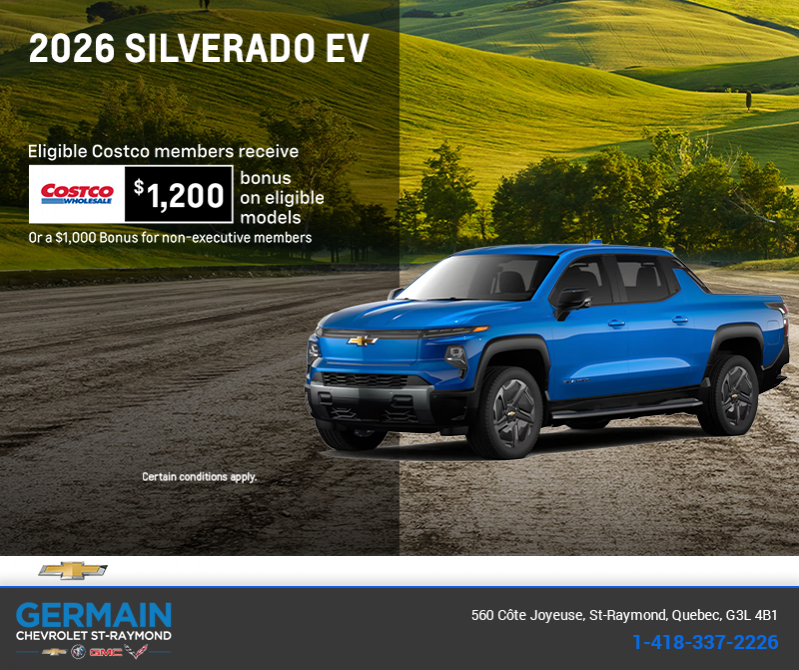 Get the 2026 Chevrolet Silverado EV