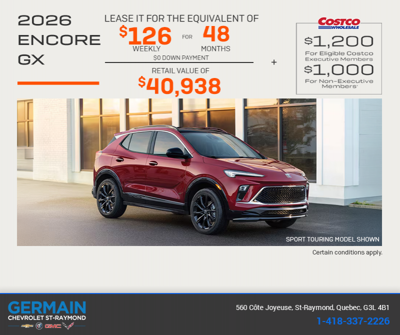 Get the 2026 Buick Encore GX