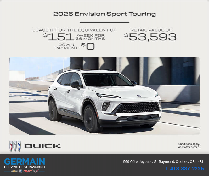 Get the 2026 Buick Envision