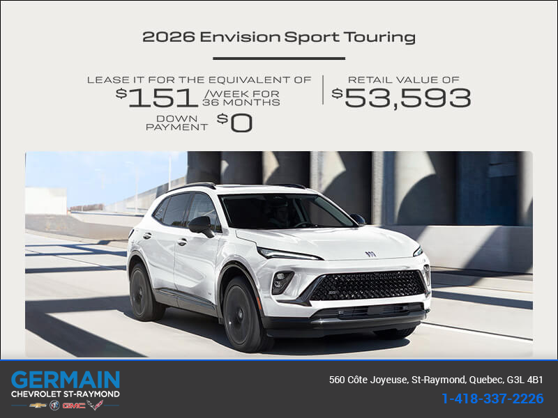 Get the 2026 Buick Envision