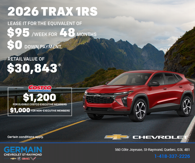 Get the 2026 Chevrolet Trax