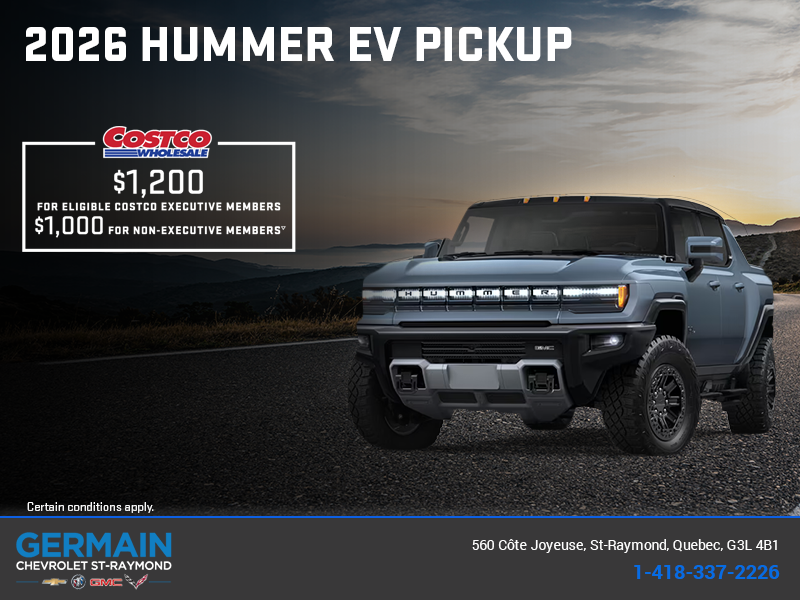 The 2026 GMC Hummer EV Pickup