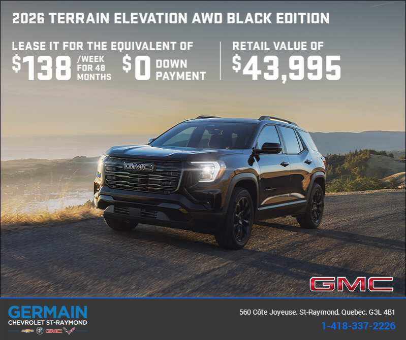 The 2026 GMC Terrain