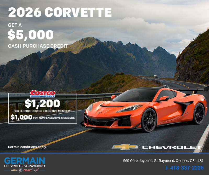 Get the 2026 Chevrolet Corvette