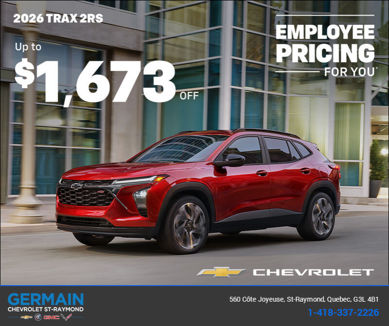 The 2026 Chevrolet Trax 2RS