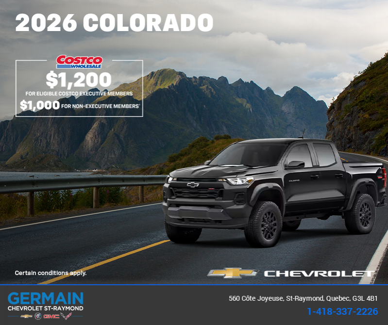 Get the 2026 Chevrolet Colorado