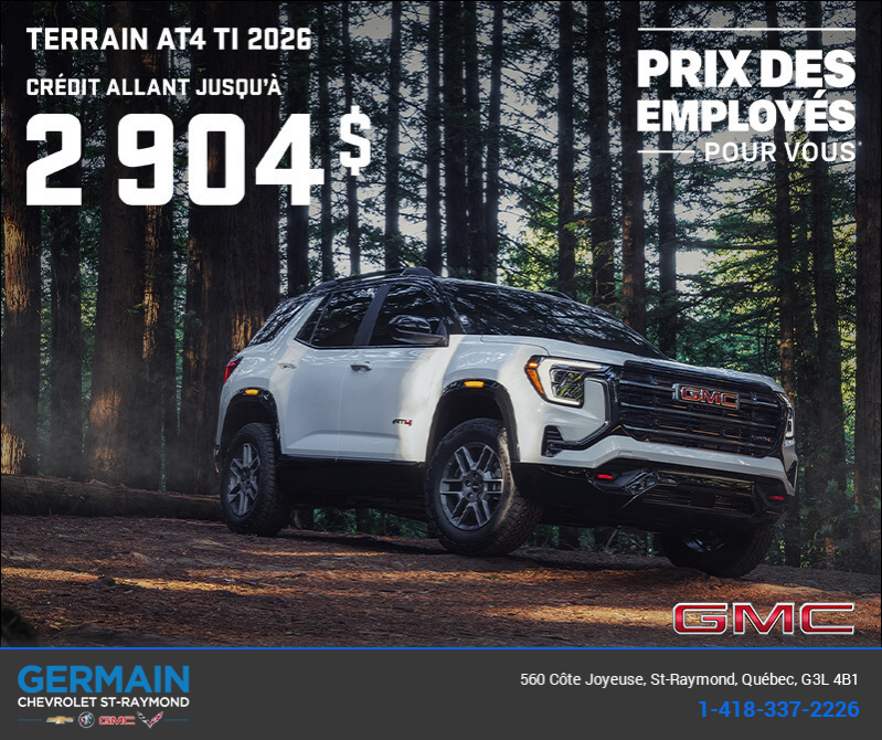 Le GMC Terrain 2026