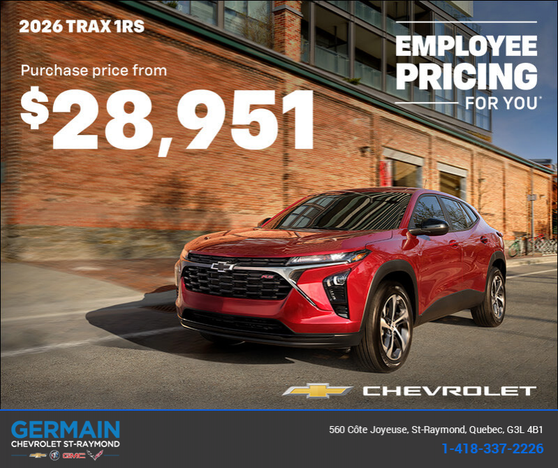 The 2026 Chevrolet Trax 2RS