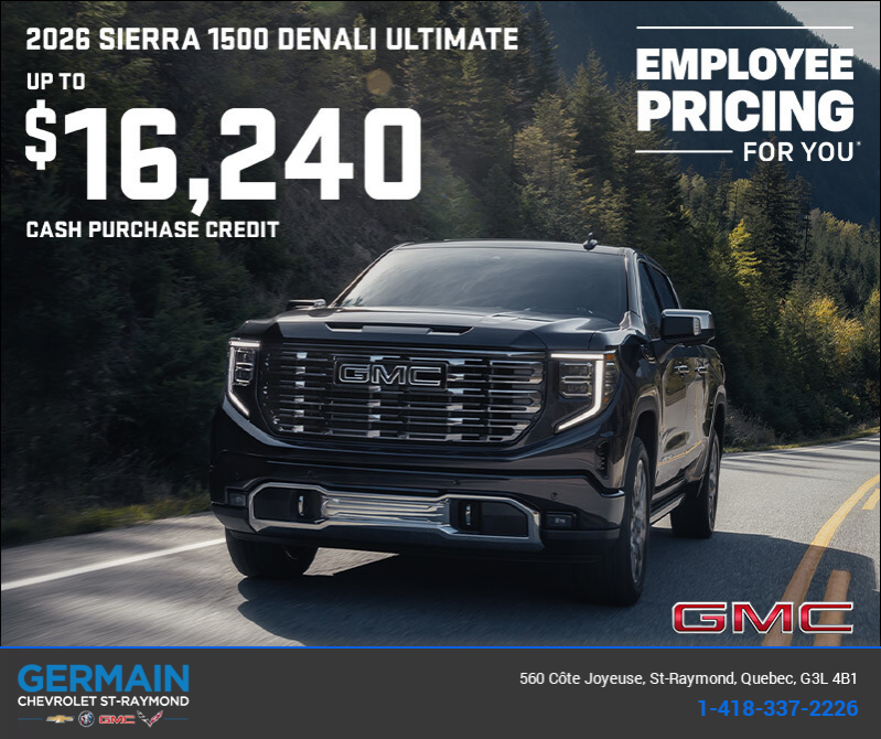 The 2026 GMC Sierra 1500 Denali Ultimate
