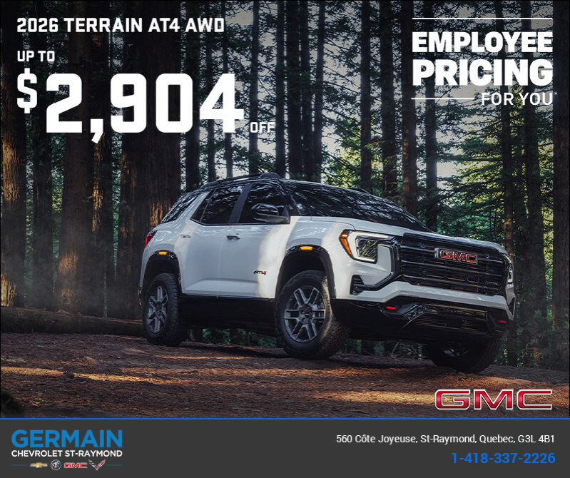 The 2026 GMC Terrain
