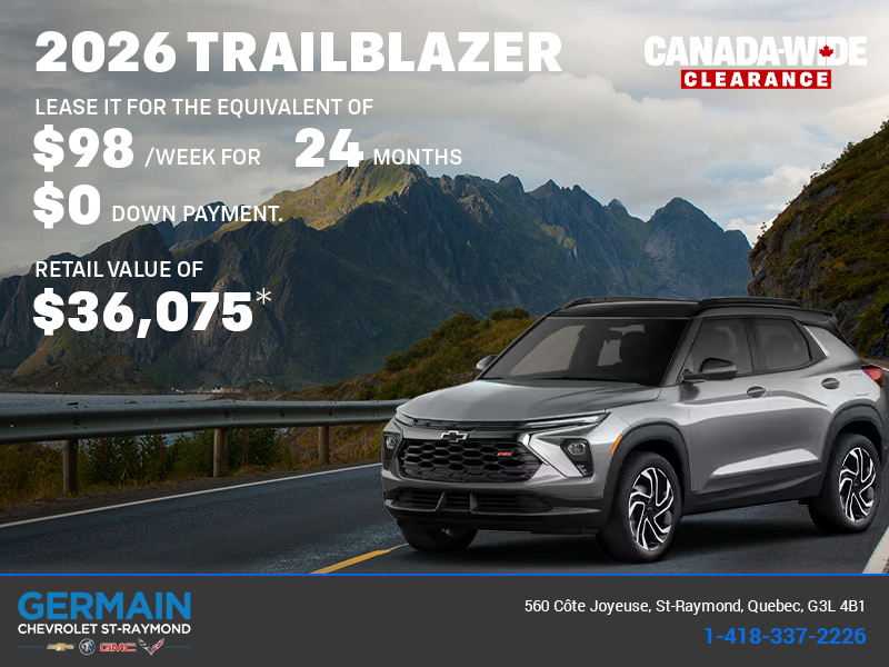 2026 Chevrolet Trailblazer