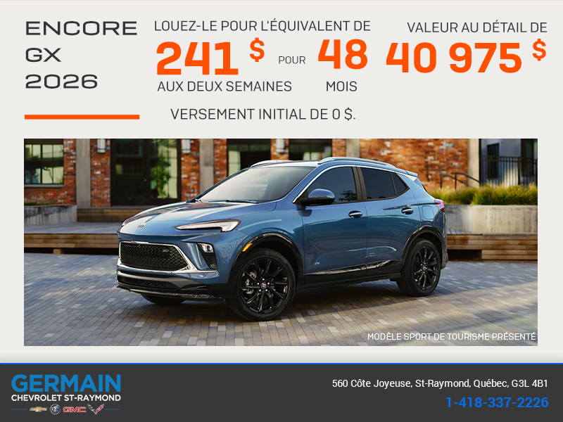 Buick Encore GX 2026