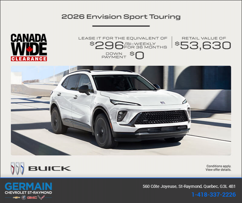 Get the 2026 Buick Envision