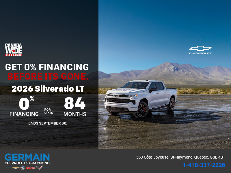 Get the 2026 Silverado LT
