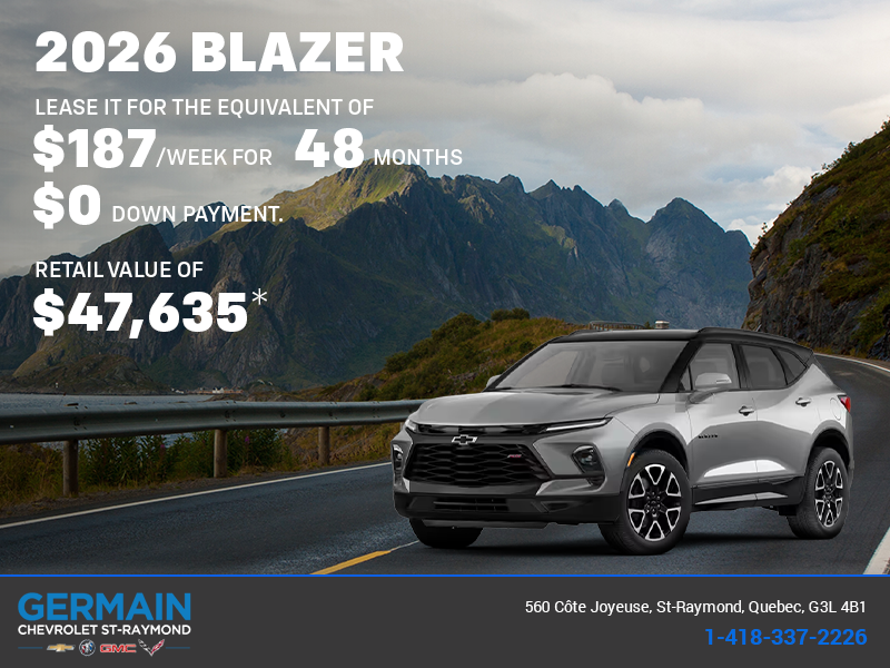 2026 Chevrolet Blazer