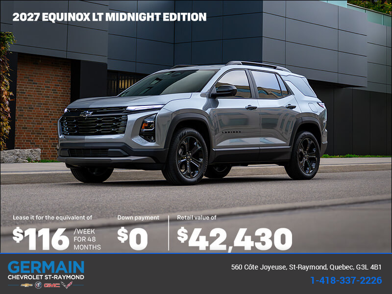 Get the 2027 Chevrolet Equinox 